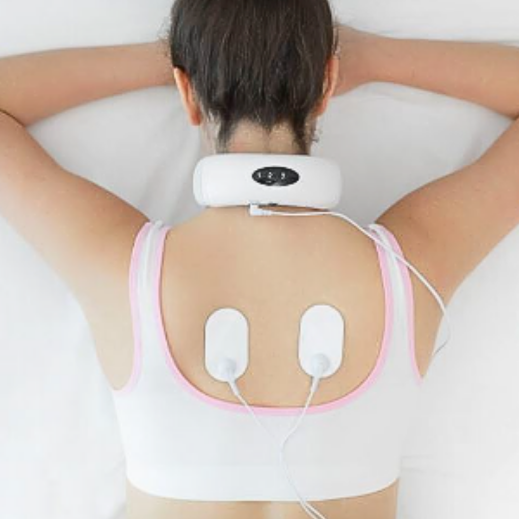 Masajeador cervical electromagnético